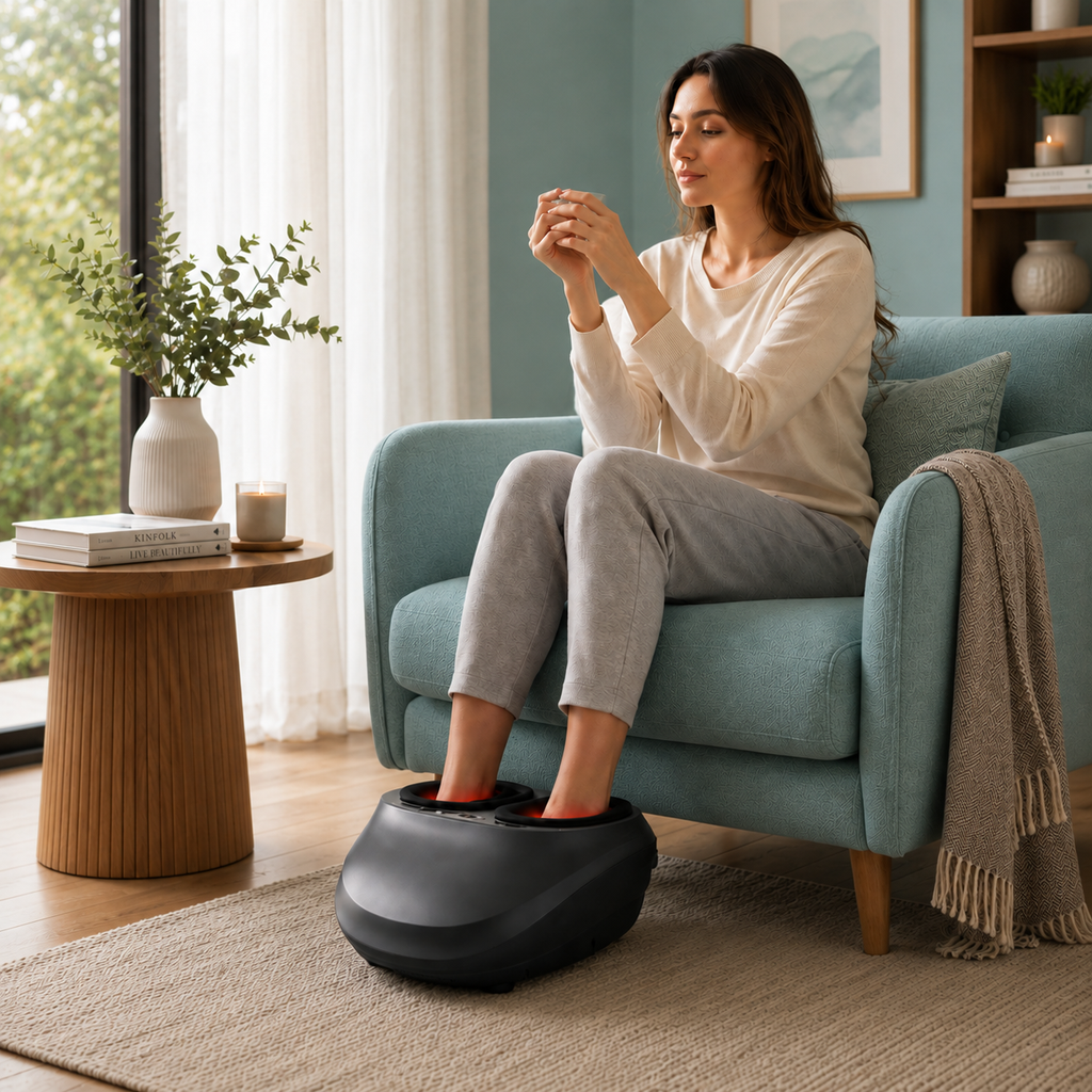 Viaura ReliefSole™ – Heated Shiatsu Foot Massager