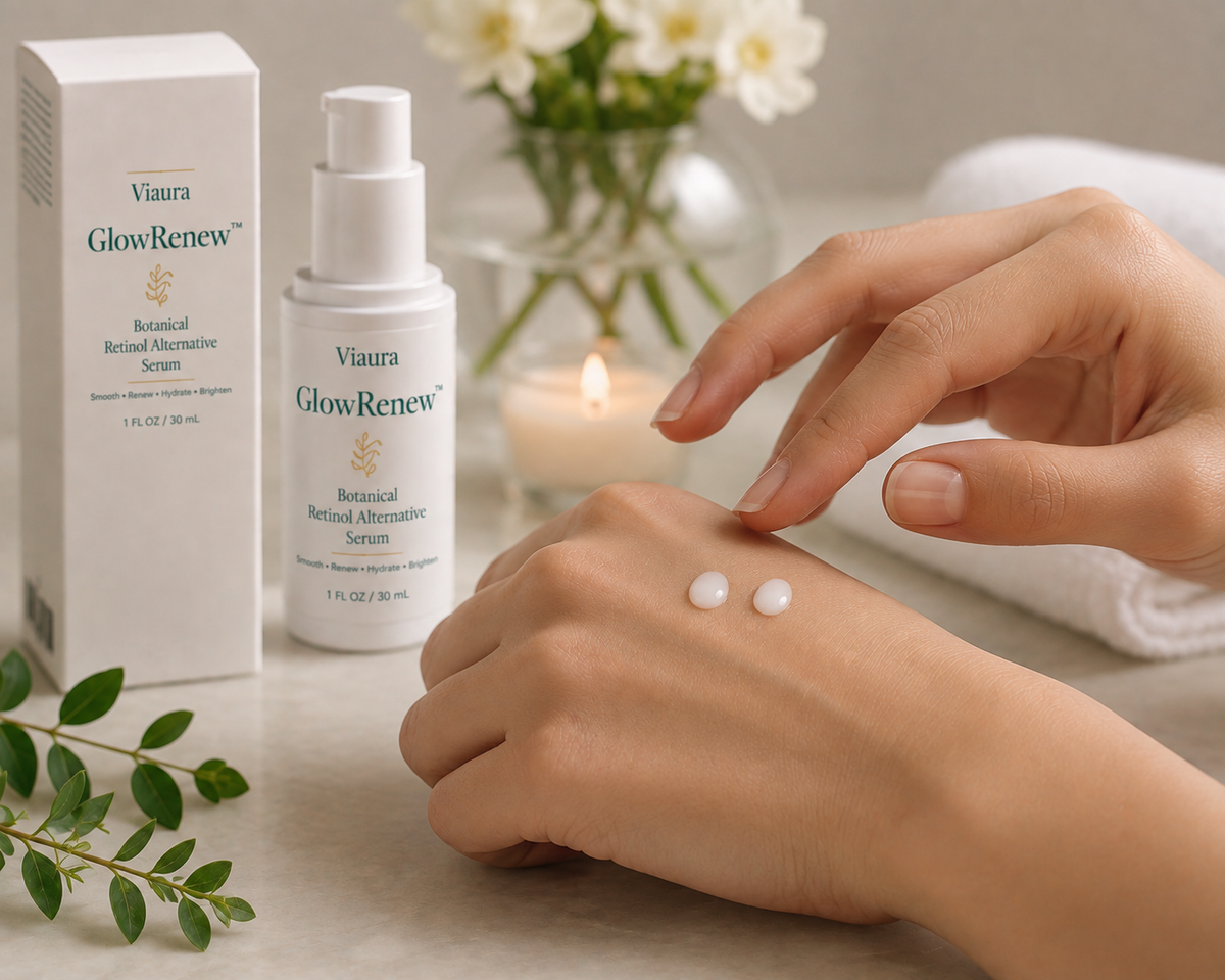 GlowRenew™ – Botanical Retinol Alternative Serum