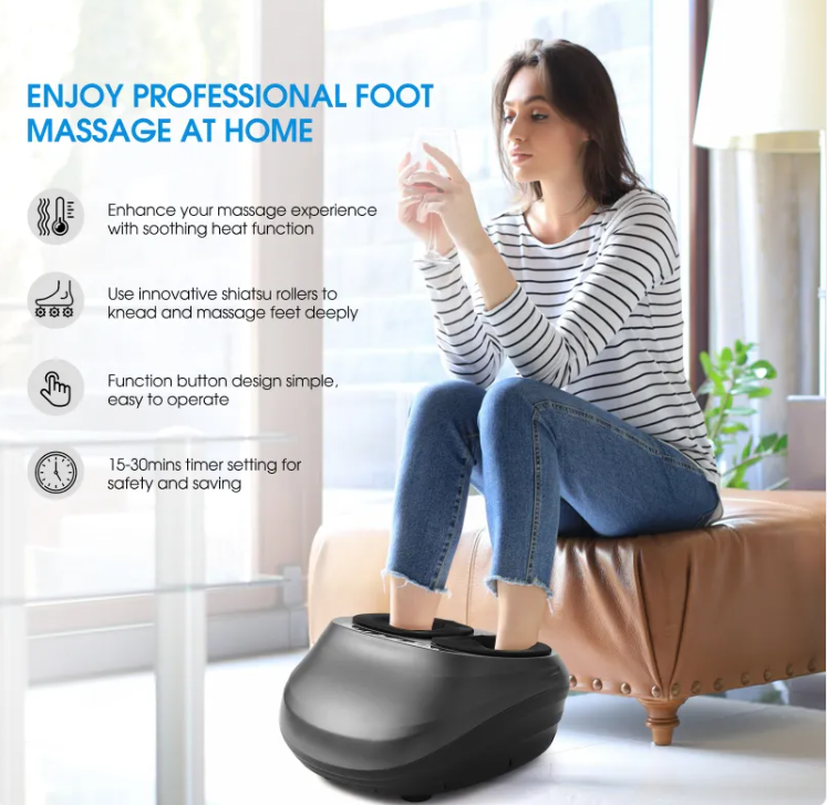 Viaura ReliefSole™ Electric Foot Recovery Massager