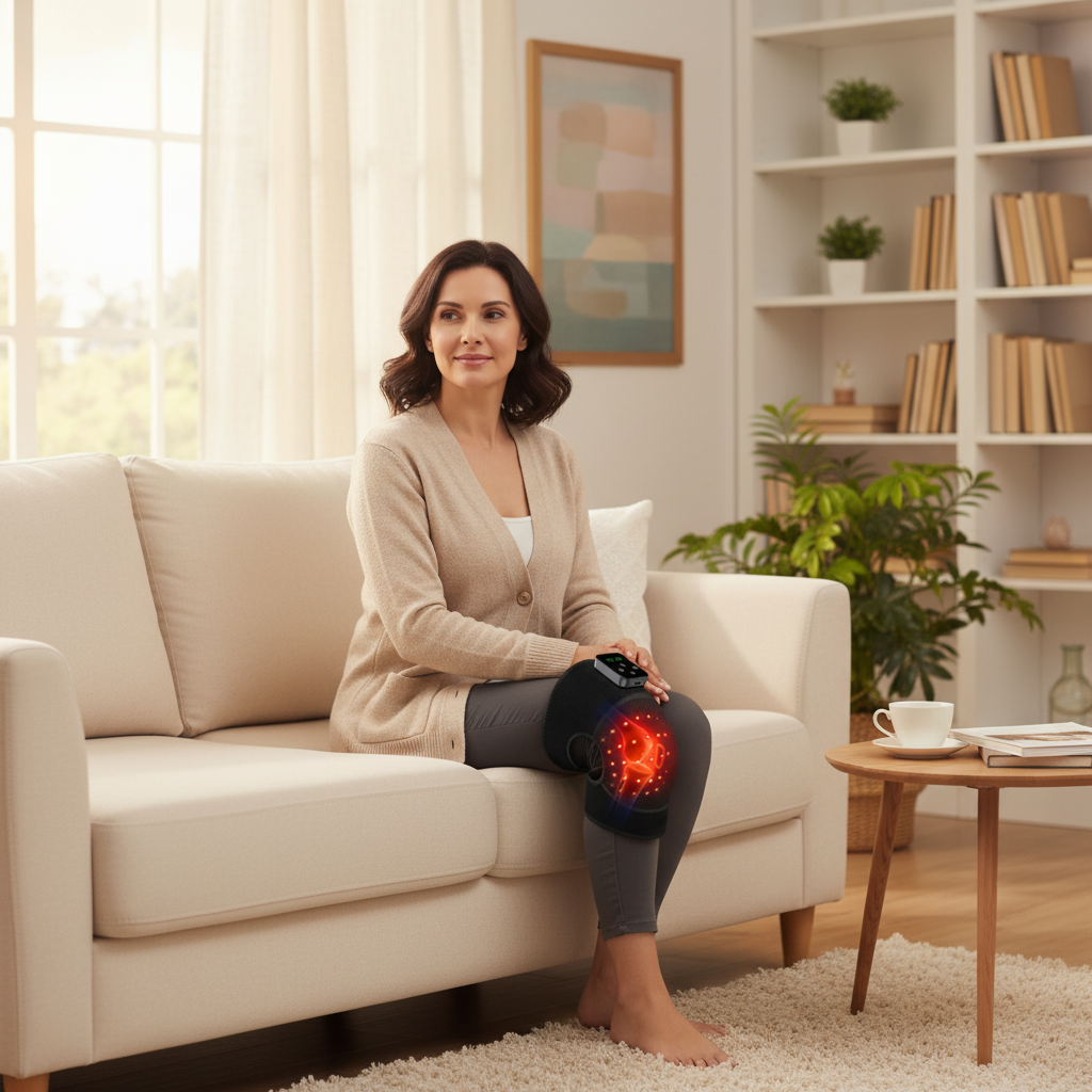 Knee Massager with Correct Device Size