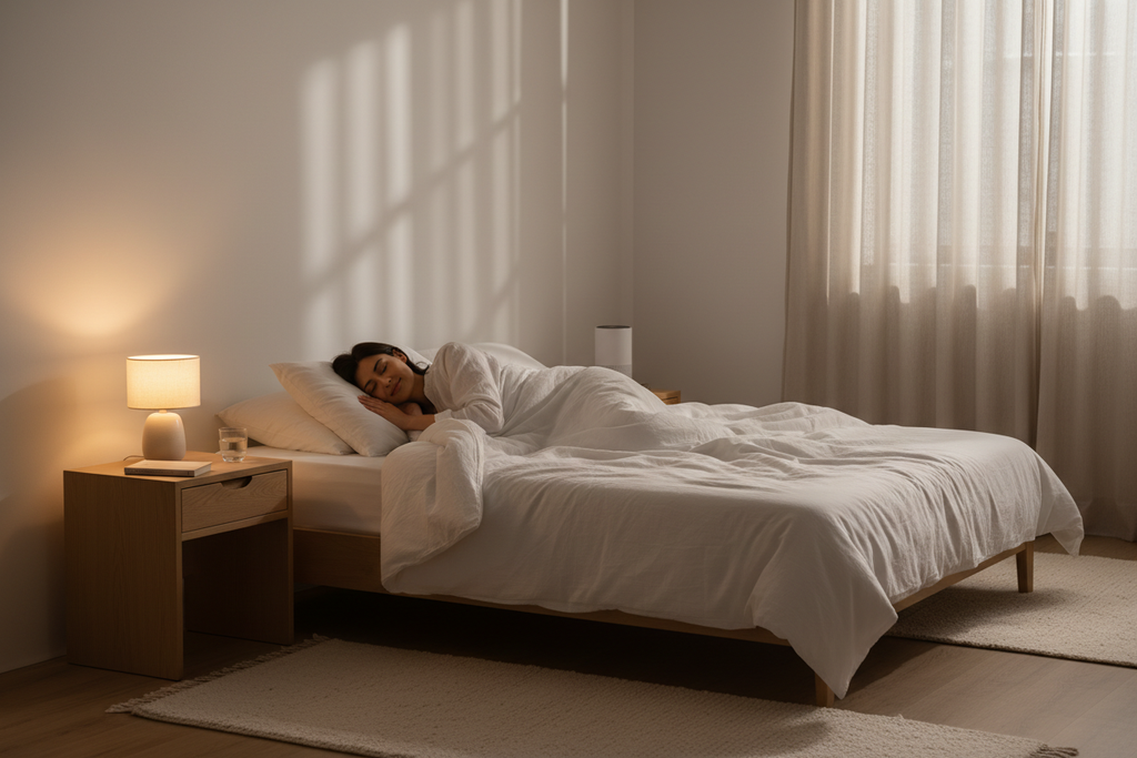 Viaura SleepWave - Woman Asleep Landscape